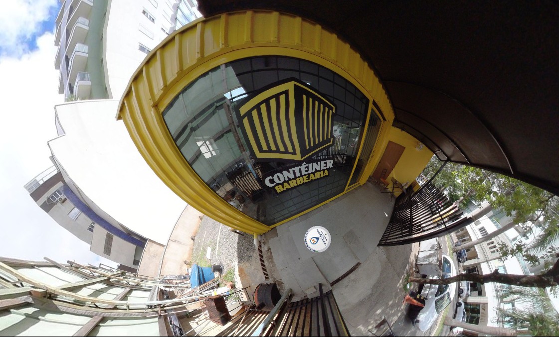 Tour 360° - Contêiner Barbearia, Maringá - PR