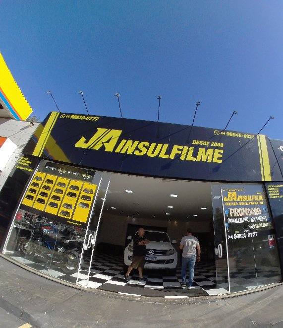 Fachada da J.A. Insulfilme