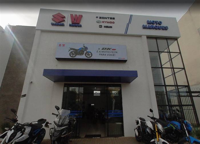 Fachada da Suzuki Moto Marques